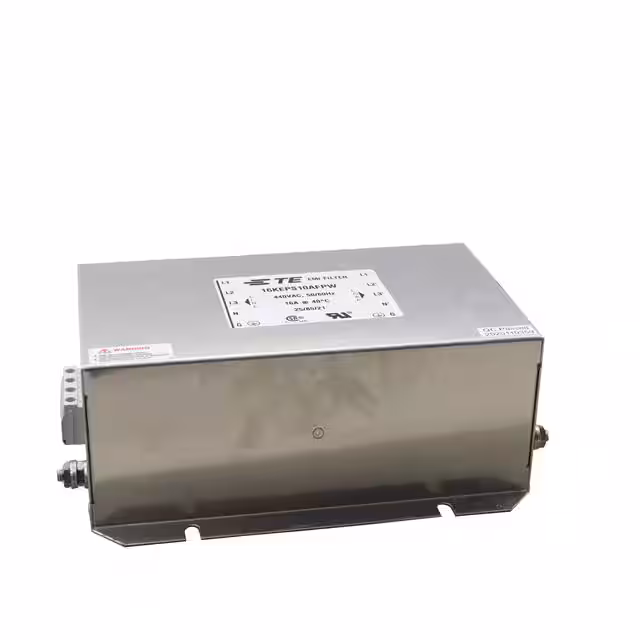 16KEPS10AFPW TE Connectivity Corcom Filters  Modules de filtrage de ligne électrique